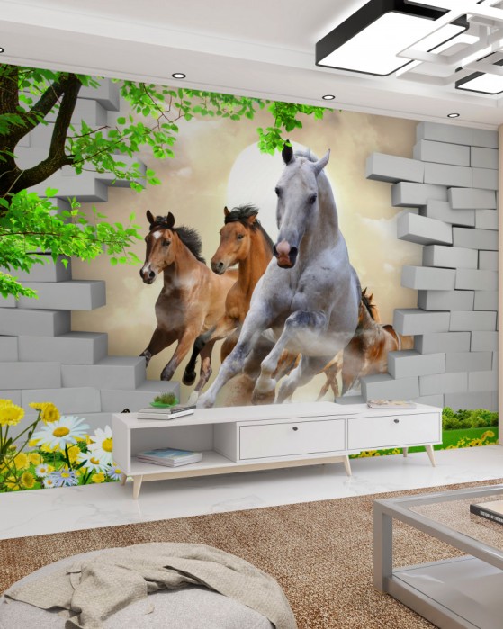 Fototapeten Pferde
